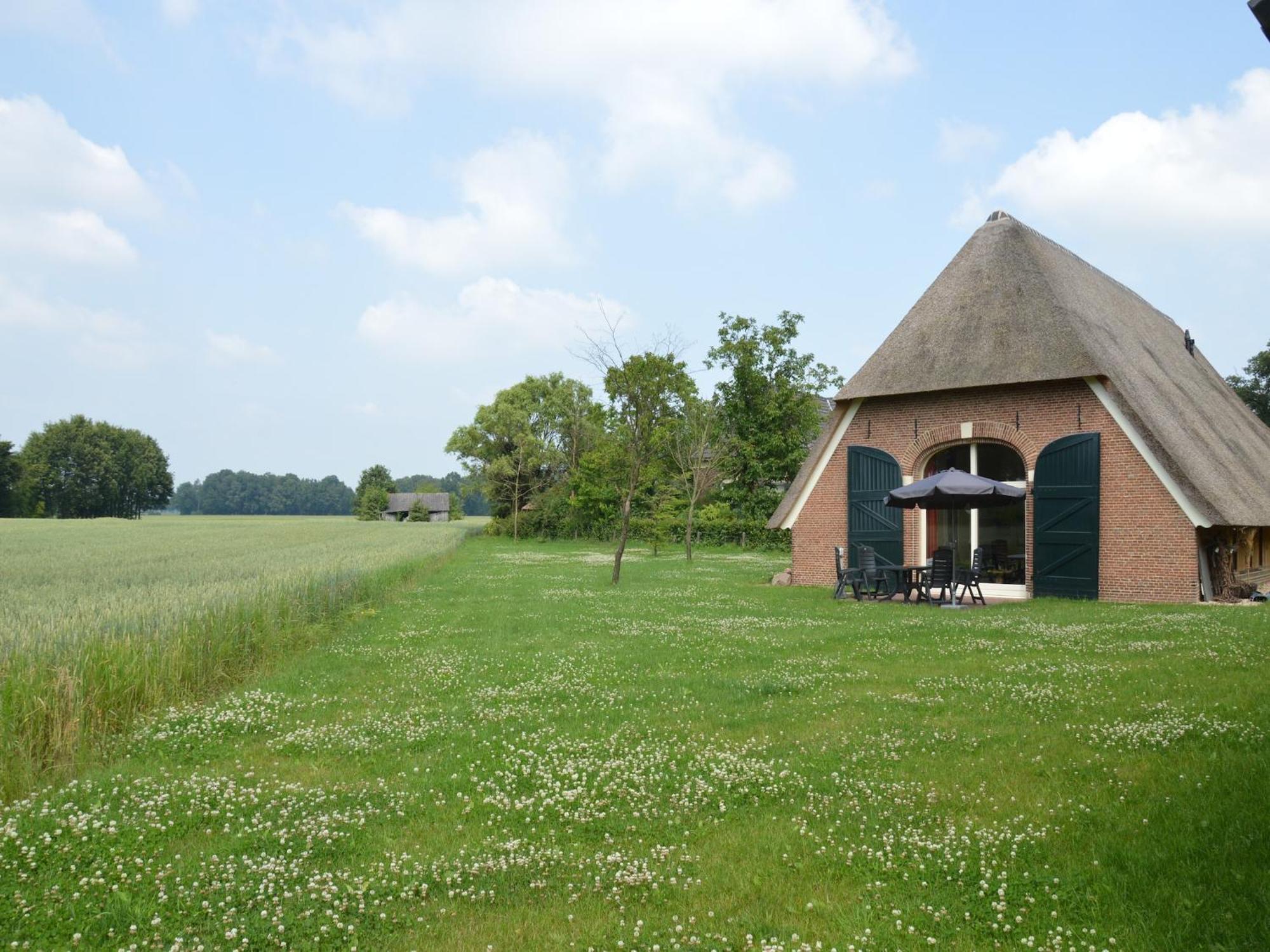 Quaint Farmhouse In Geesteren With Meadow View Exterior foto